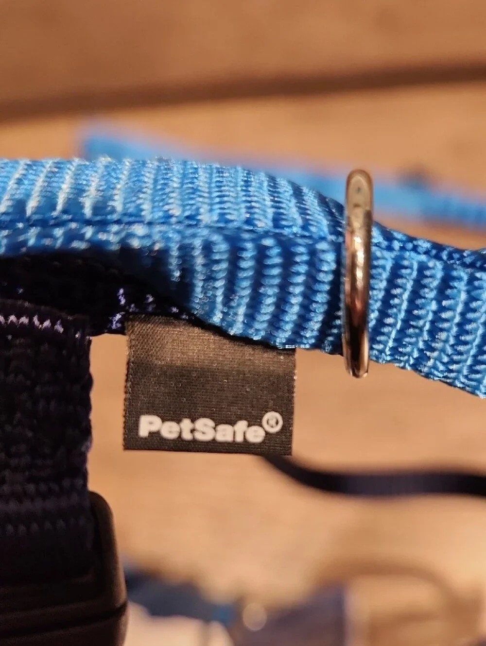 PetSafe Blue Cat Bungee Leash and Adjustable Harness Set Sz L